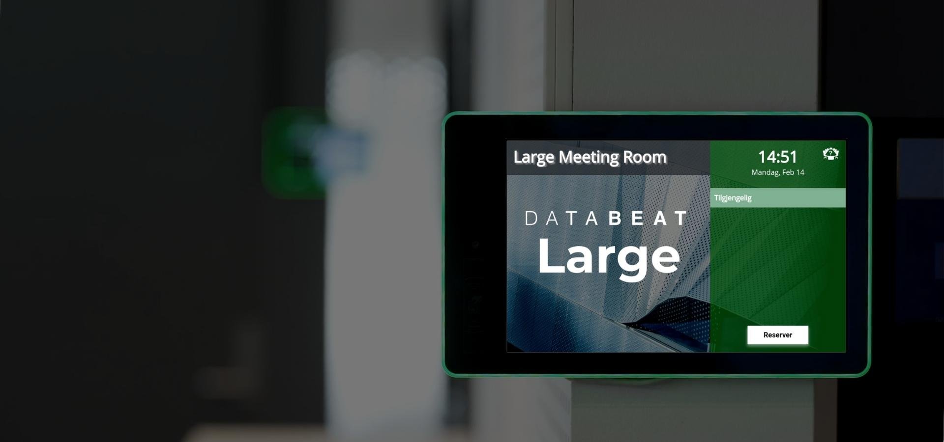 Databeat Doorsign panel